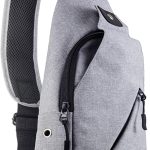 Peak Gear Sling Compact Crossbody Backpack and Day Bag (Black)
